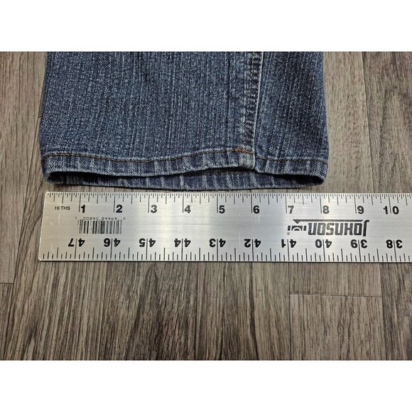 Just My Size JMS Womens Size 20W Short Classic Stretch Denim Blue Jeans - Picture 13 of 13